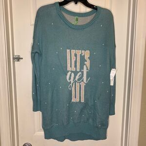 Let’s Get Lit Christmas Sweater